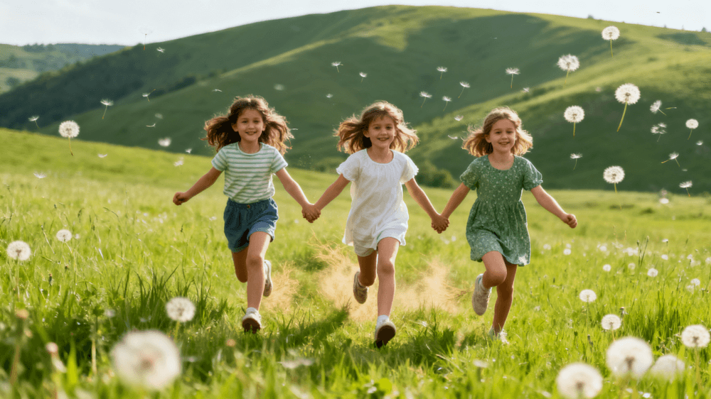 Girls' clothing production