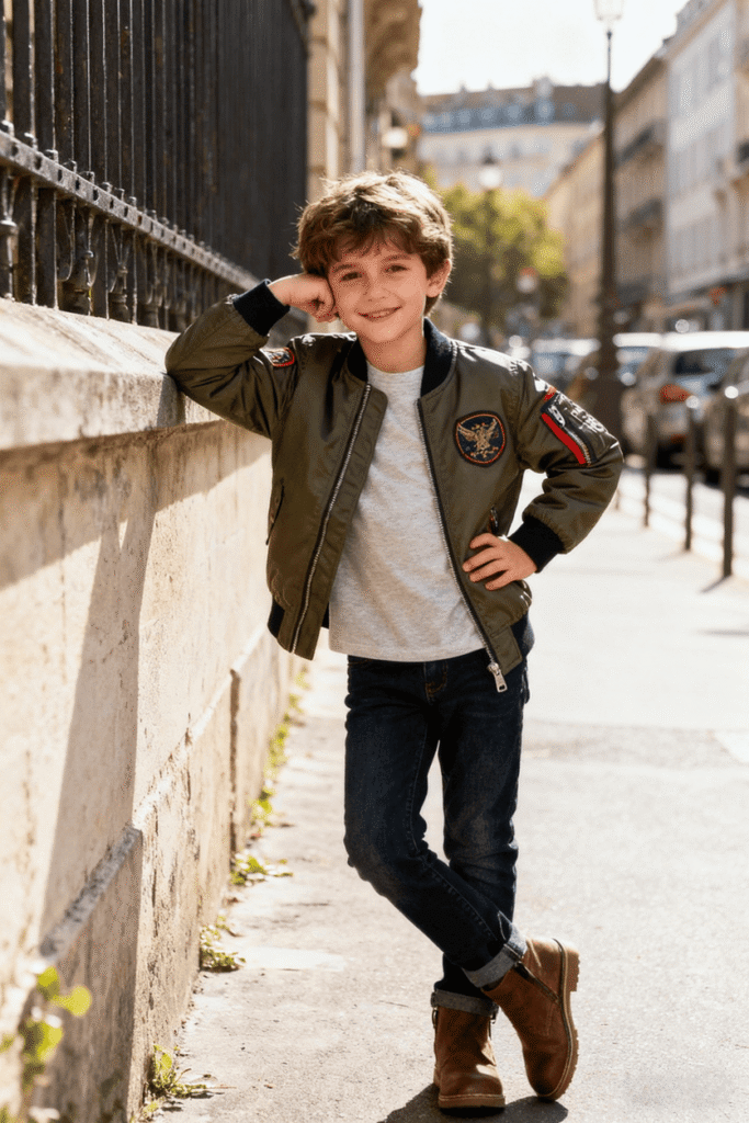 A Collection of Stylish Boys' Jackets