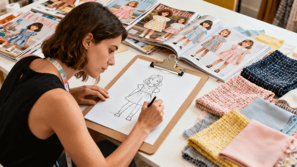 Customized girls' clothing