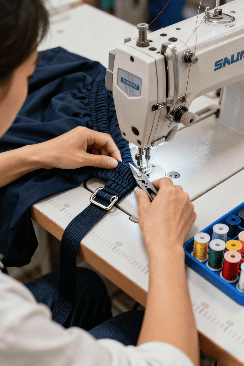 Pajamas production process Pajamas production process