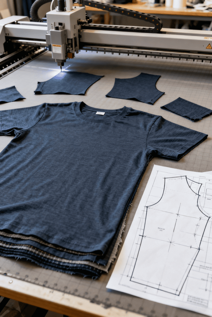 T-shirt manufacturing-