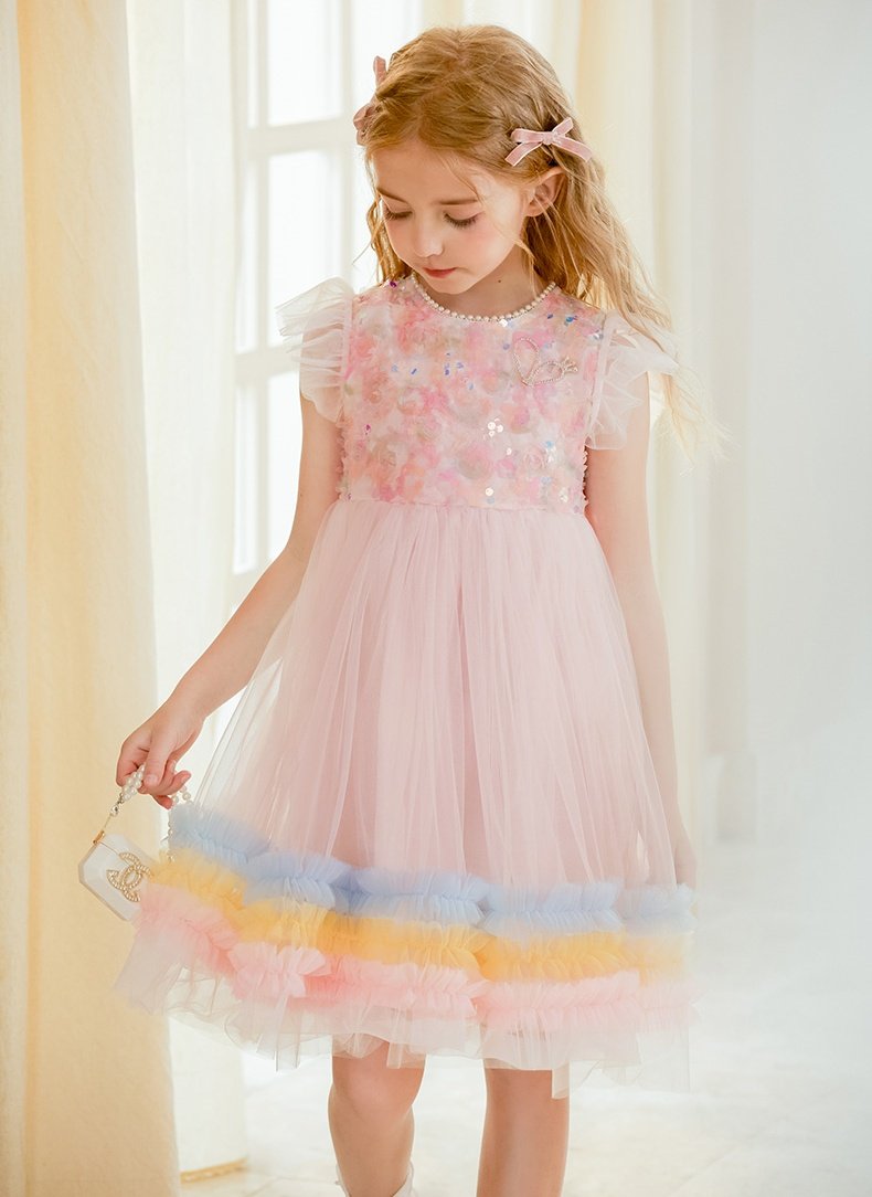 Girl's sequined dress