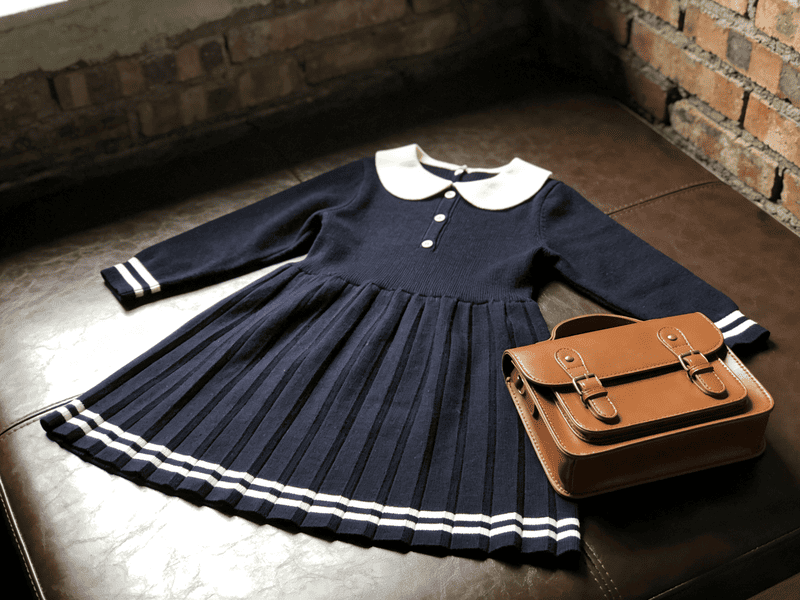 Pleated Dress
