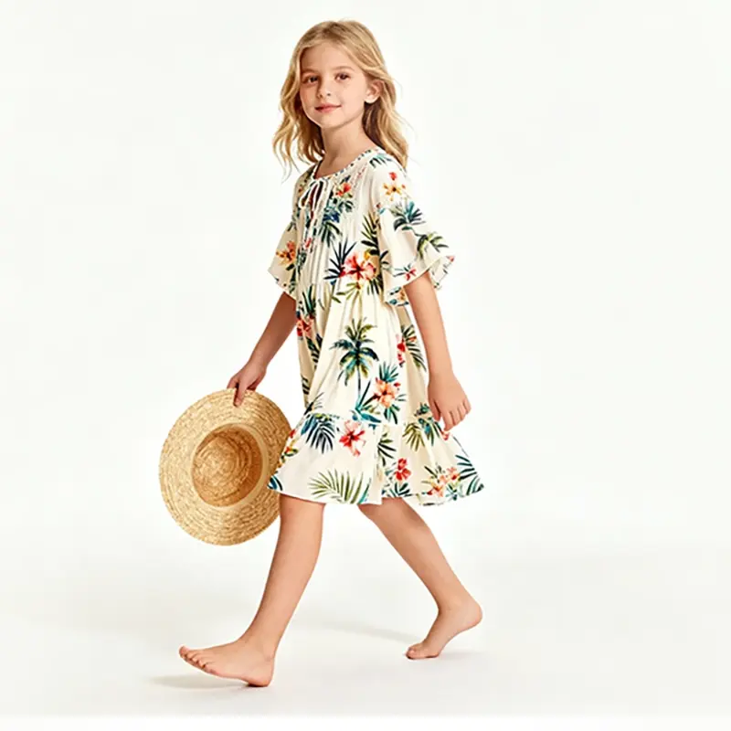 Girls' casual dress manufacturer