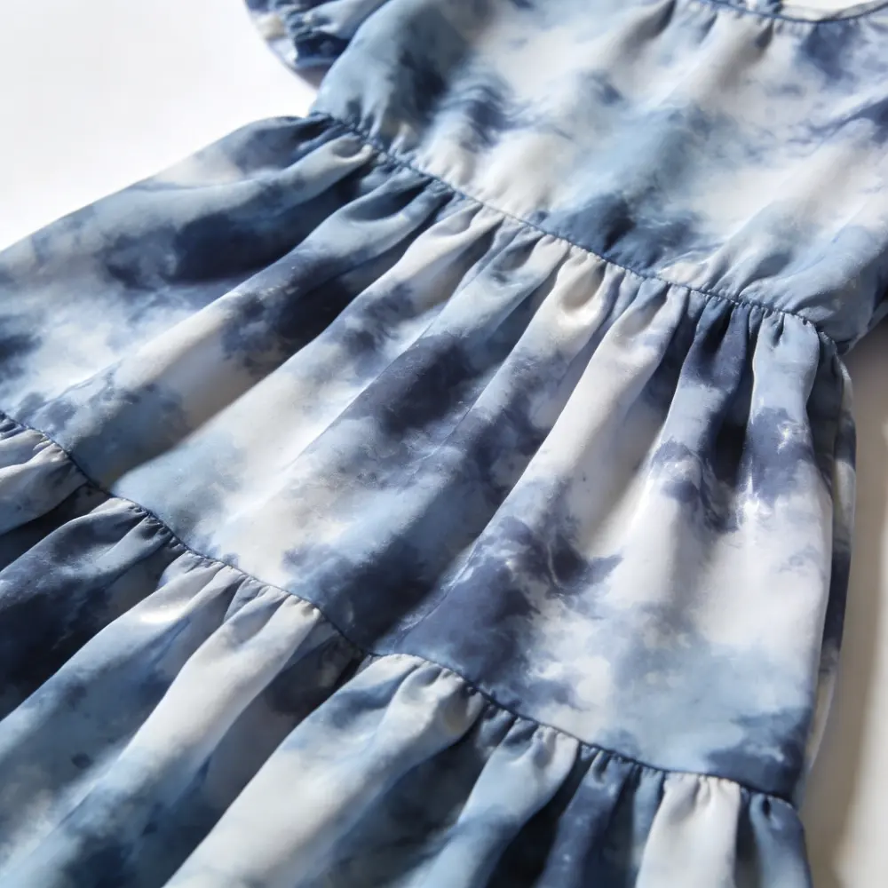 Custom Tie-Dye Dress for Girls