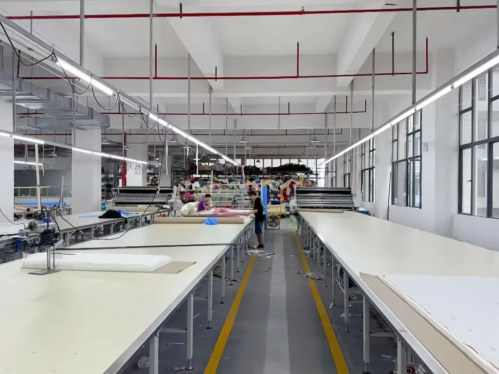 Fabric cutting workshop