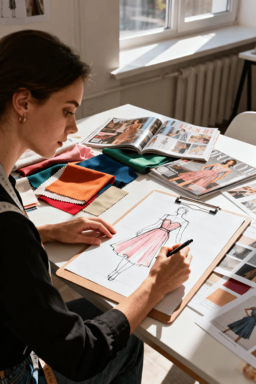 Professional girls' dress design service