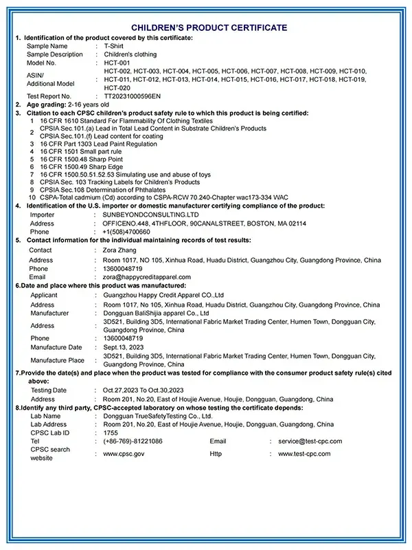 HAPA CPC Certification