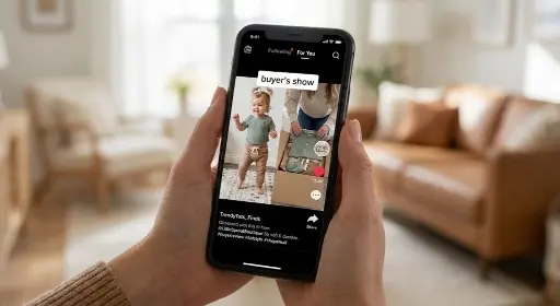 Social media marketing and user generated content for kids fashion brand.