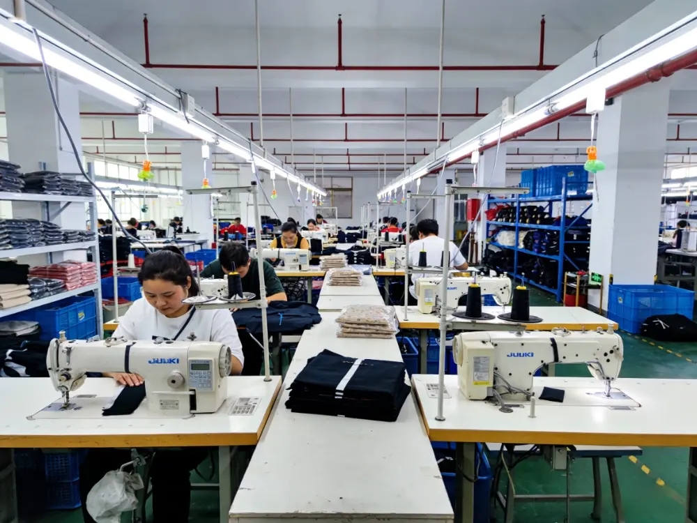 factory floor showing how to find a kids clothing manufacturer in China