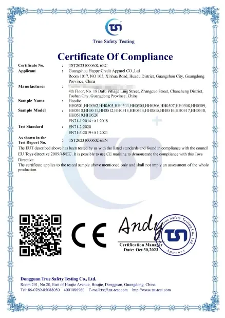 CE Certificate-12