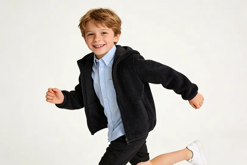 Custom Children's Fleece Jacket Manufacturer