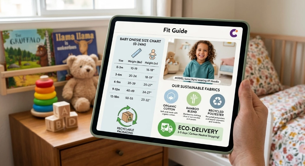 Clear & Detailed Fabric Descriptions