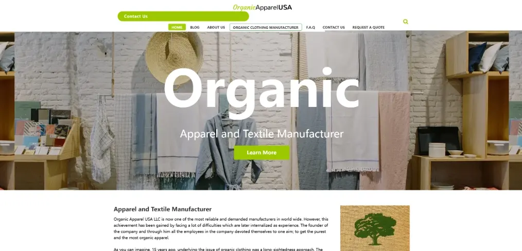 Organic Apparel USA
