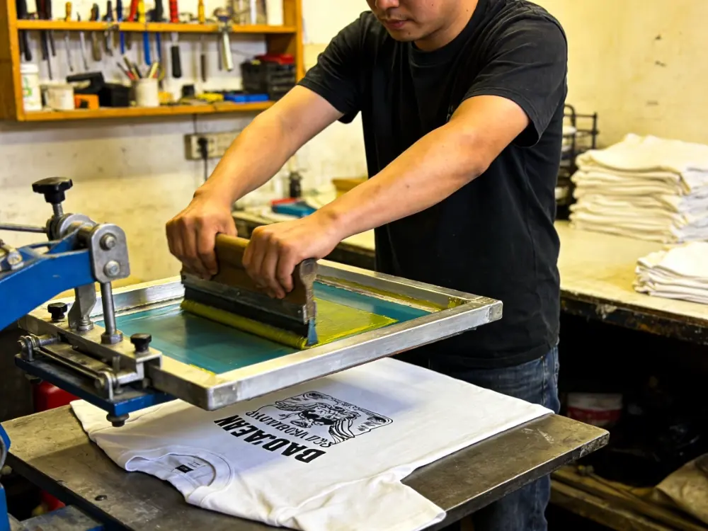 How to Print Silkscreen T-Shirts