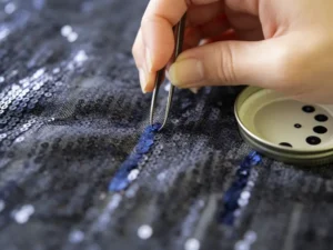 How to Hem a Sequin Dress