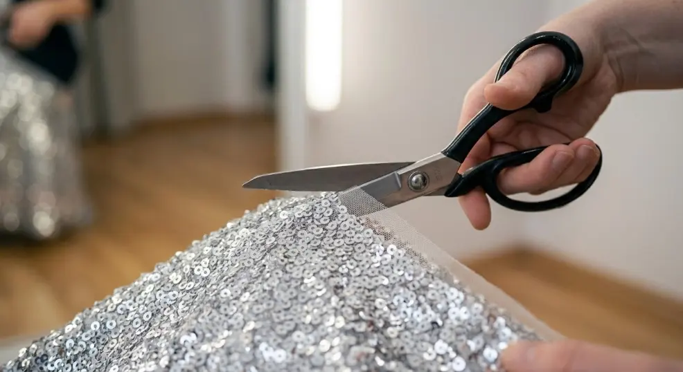 Safely Trim Excess Fabric to Prevent Snagging and Damage