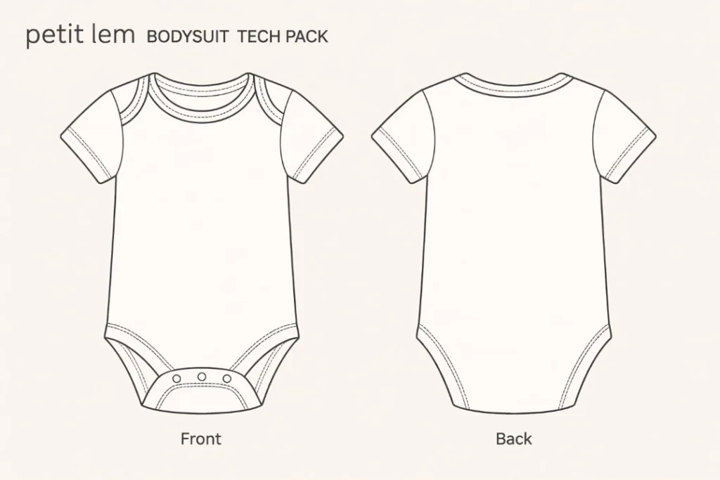 kidwear tech pack
