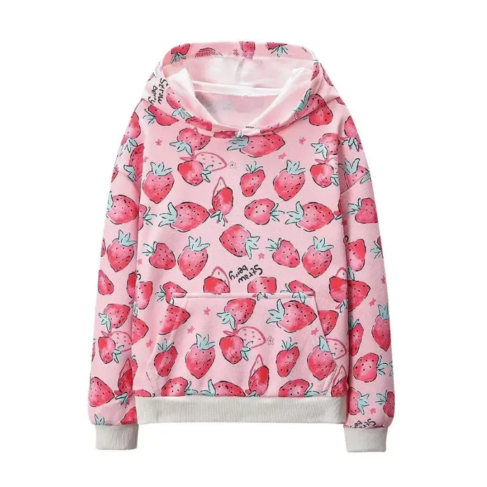 Girls' Pink Hoodie