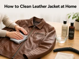 How to Clean A Leather Jacket