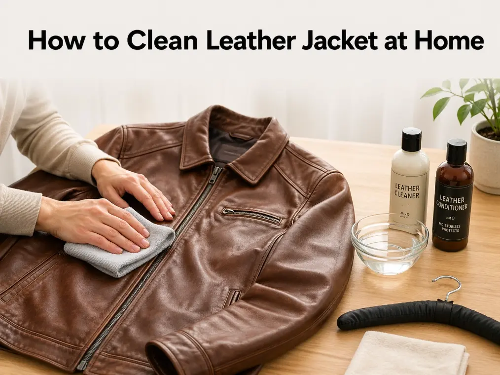How to Clean A Leather Jacket