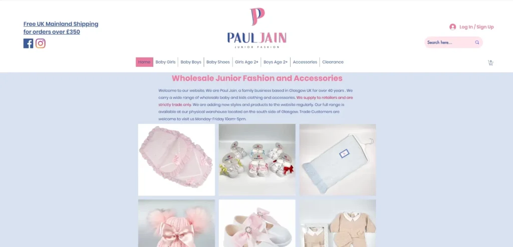 Paul Jain Junior Fashion