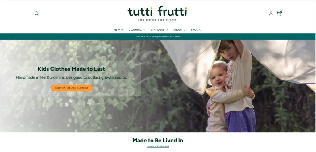 Tutti Frutti Clothing