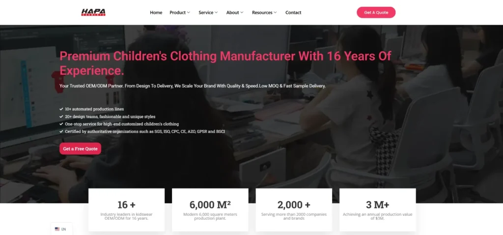 HAPA Garments