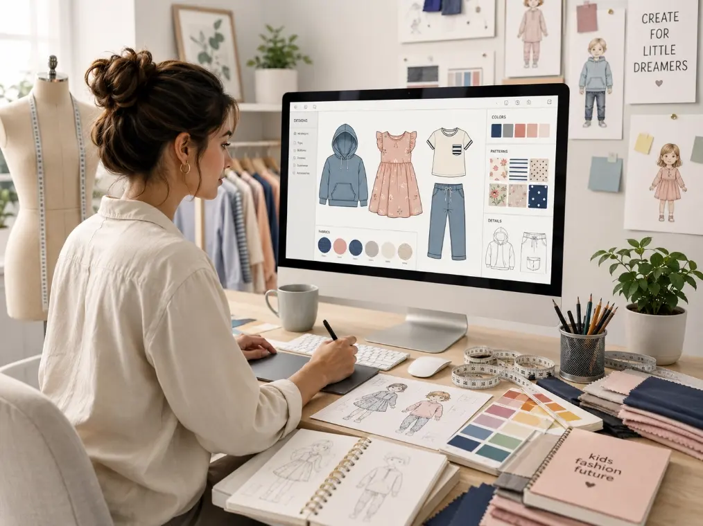 Children's clothing factory offers ODM original design services.