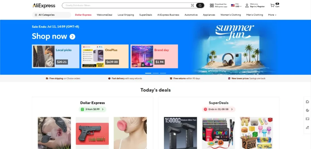 AliExpress S 70