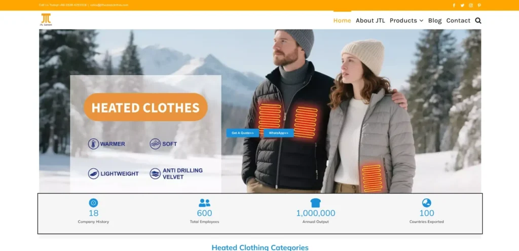 Taian JTL Garment Co., Ltd.