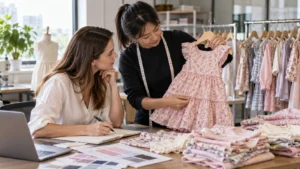 Fornecedor atacadista confiável para uma boutique infantil