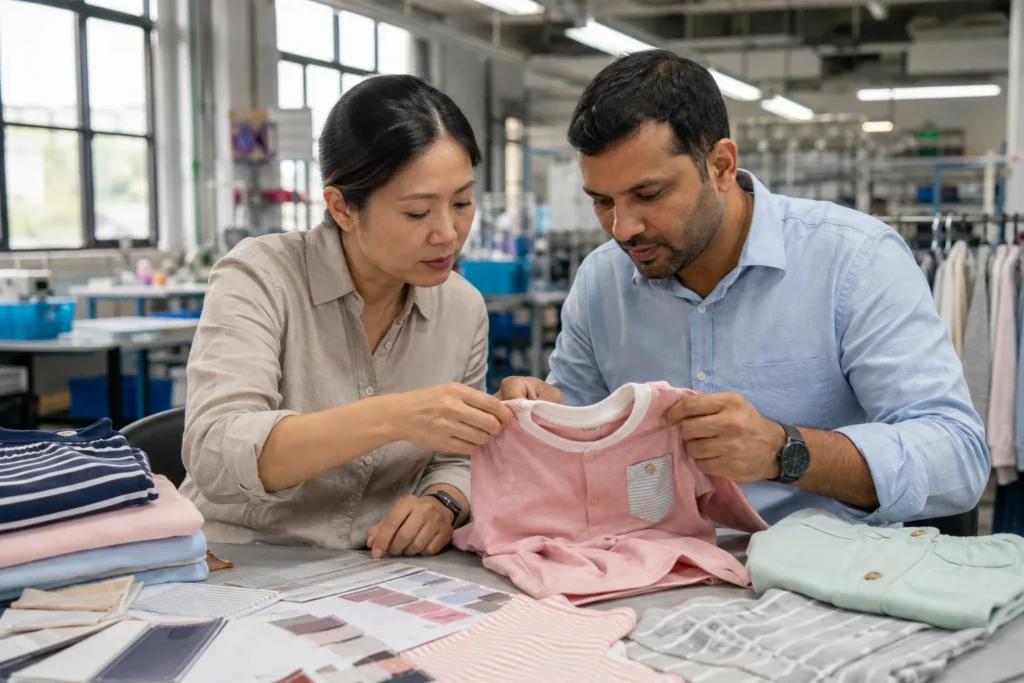buyer-supplier-cost-discussion