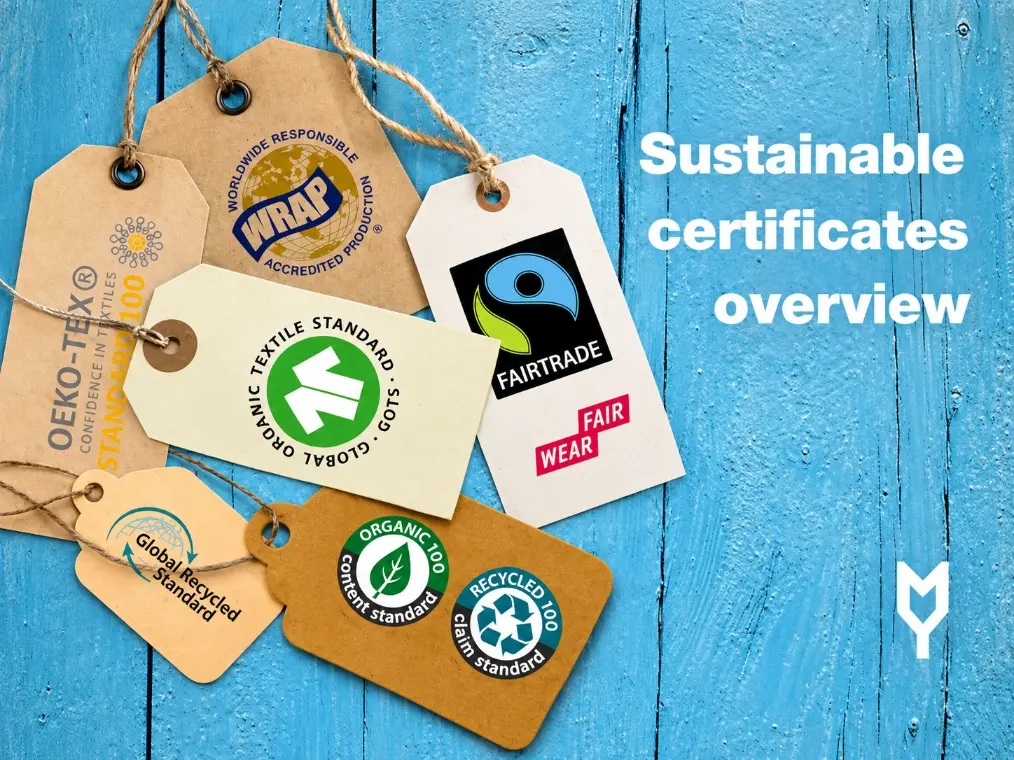 Opções de tecido certificadas